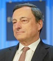 Mario draghi, president of the European Central Bank